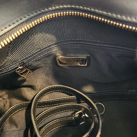 Furla Black and White Handbag. - Picture 10 of 11